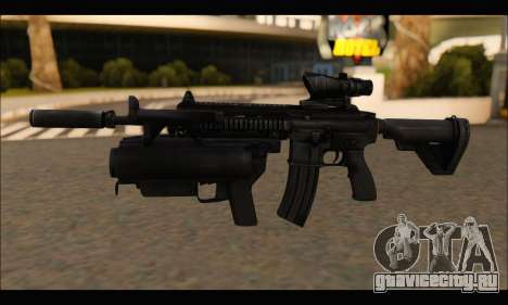 HK416 M320 Devgru для GTA San Andreas
