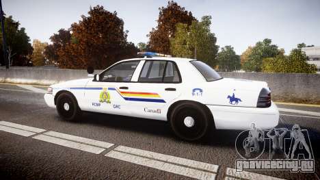 Ford Crown Victoria Canada Police [ELS] для GTA 4