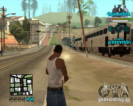 C-HUD for Aztecas для GTA San Andreas