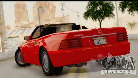 Mercedes-Benz 500SL R129 1992 для GTA San Andreas