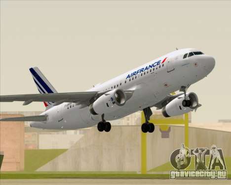 Airbus A319-100 Air France для GTA San Andreas