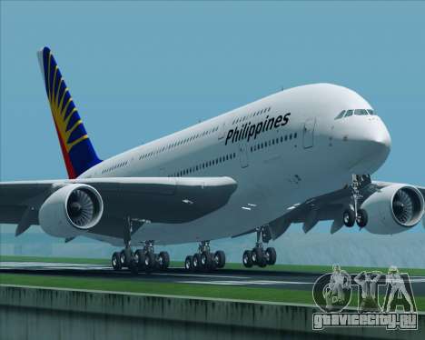 Airbus A380-800 Philippine Airlines для GTA San Andreas