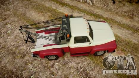 Vapid Towtruck Restored stripeless tires для GTA 4