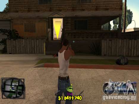 C-HUD Ghetto Life для GTA San Andreas