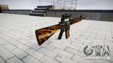 Винтовка M16A2 [optical] tiger для GTA 4