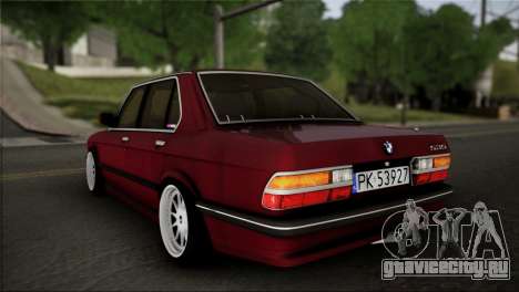 BMW M5 E28 для GTA San Andreas