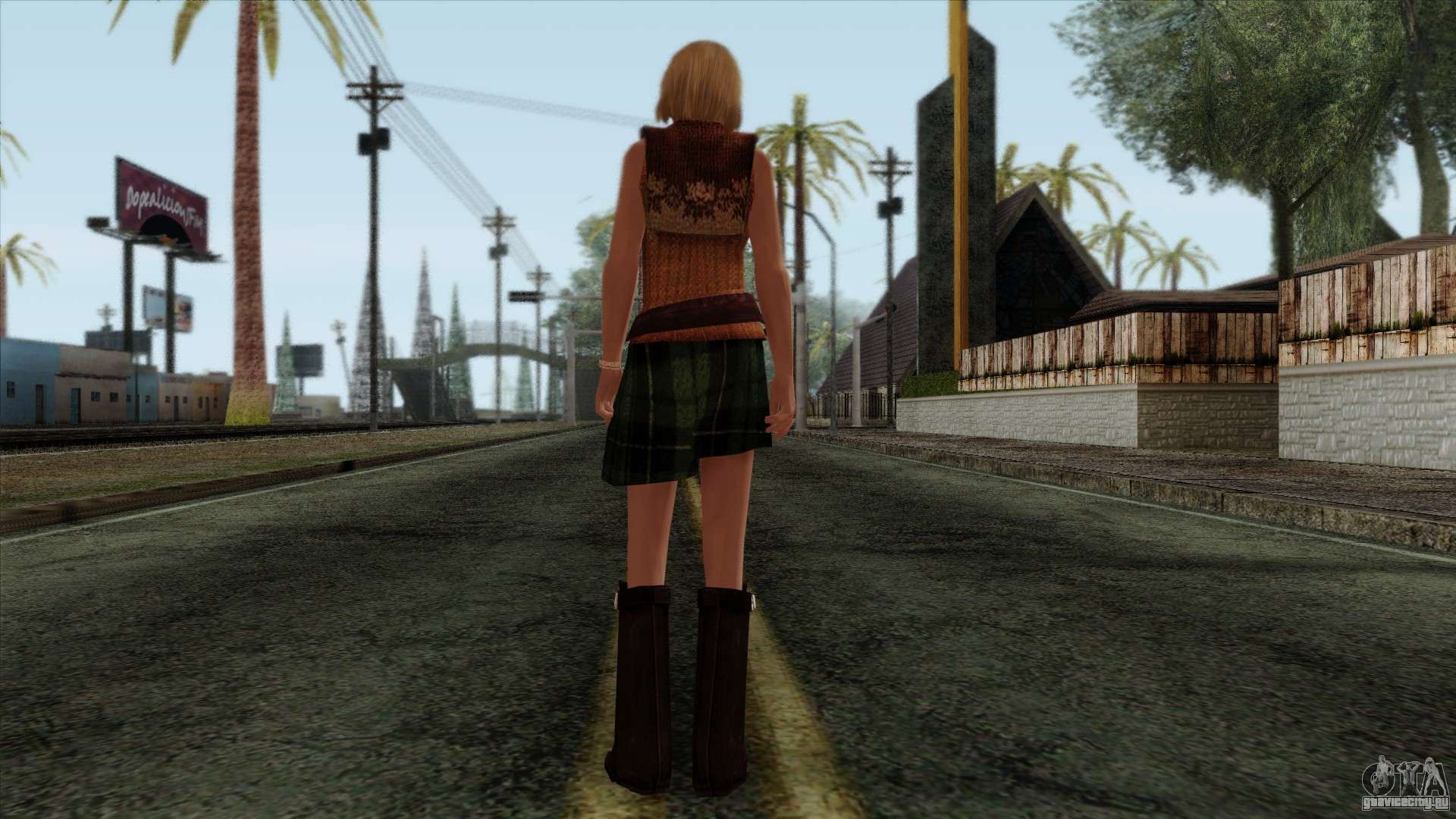 Skin De Krauser Mutado De Resident Evil 4 Remake for GTA San Andreas