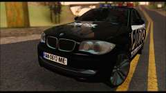 BMW 120i USA Police для GTA San Andreas