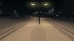 Snow Mod для GTA San Andreas