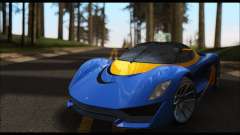 Grotti Turismo R v2 (GTA V) для GTA San Andreas
