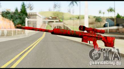 Sniper Rifle with Blood для GTA San Andreas