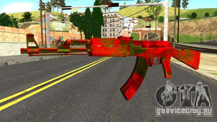 AK47 with Blood для GTA San Andreas