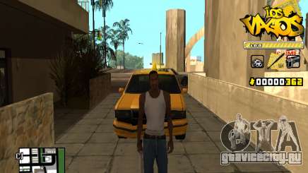 C-HUD Los Santos Vagos Gang для GTA San Andreas