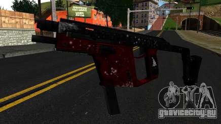Новогодняя MP5 для GTA San Andreas