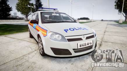 Vauxhall Astra 2009 Police [ELS] 911EP Galaxy для GTA 4