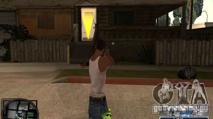 C-HUD Ghetto Life для GTA San Andreas