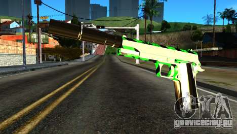 New Silenced Pistol для GTA San Andreas