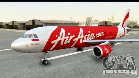 Airbus A320-200 Indonesia AirAsia для GTA San Andreas