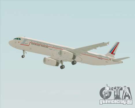 Airbus A321-200 French Government для GTA San Andreas