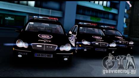 Mercedes-Benz C32 AMG Police для GTA San Andreas