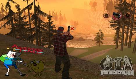 C-HUD Jack and Finn для GTA San Andreas