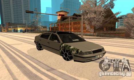 Skoda Octavia Winter Mode для GTA San Andreas