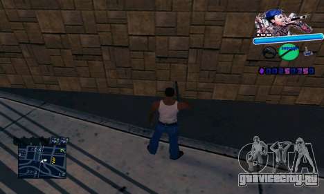 C-HUD Wiz Khalifa для GTA San Andreas