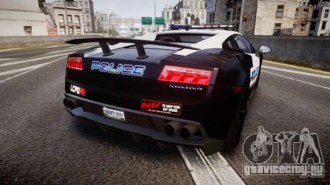 Lamborghini Gallardo LP570-4 LCPD [ELS] для GTA 4