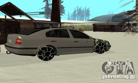 Skoda Octavia Winter Mode для GTA San Andreas