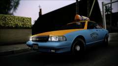 Taxi Vapid Stanier II from GTA 4 IVF для GTA San Andreas