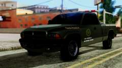 Dodge Dakota National Guard Base Police для GTA San Andreas