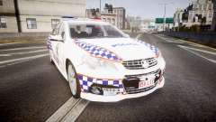 Holden VF Commodore SS Queensland Police [ELS] для GTA 4