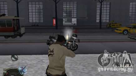 C-HUD Santa для GTA San Andreas