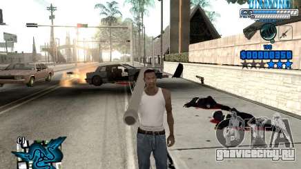 C-HUD Blek-Pro Diamond для GTA San Andreas