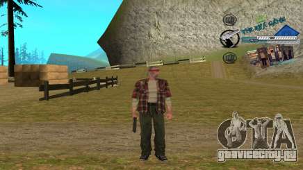 C-HUD Rifa для GTA San Andreas