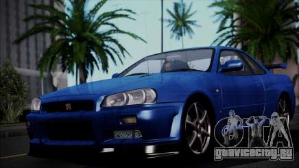 Nissan Skyline GT-R V Spec II 2002 для GTA San Andreas