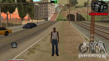 Красивый C-HUD для GTA San Andreas