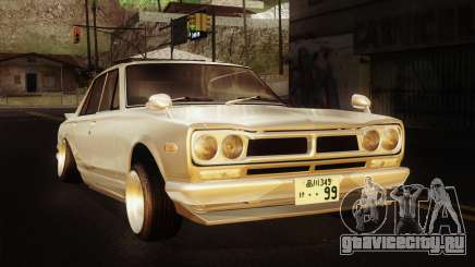 Nissan Skyline GC10 2KGT Shakotan для GTA San Andreas