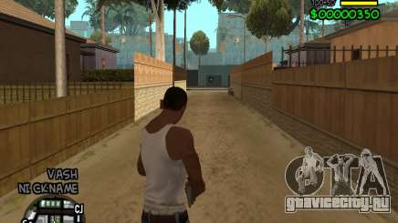 C-HUD by Tawerhudov для GTA San Andreas