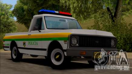 Chevrolet C10 1972 Policia для GTA San Andreas