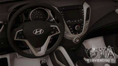 Hyundai Veloster 2012 Autovista для GTA San Andreas