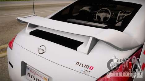 Nissan 350Z Nismo для GTA San Andreas