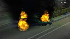 Burning Car для GTA San Andreas