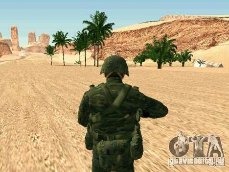 Военные РФ в новой форме для GTA San Andreas