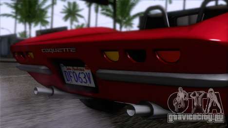 GTA 5 Invetero Coquette Classic TL IVF для GTA San Andreas