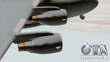 C-17A Globemaster III USAF March для GTA San Andreas