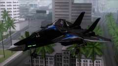 F-14 Neon Blue Macross Frontier для GTA San Andreas