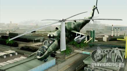 Mi-24D Polish Air Force для GTA San Andreas