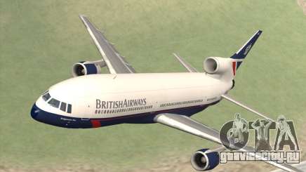 Lookheed L-1011 British Airways для GTA San Andreas