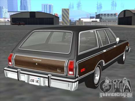 Plymouth Volare Wagon 1976 wood для GTA San Andreas